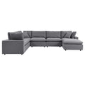 Commix 7-Piece Sunbrella¨ Outdoor Patio Sectional Sofa by Modway