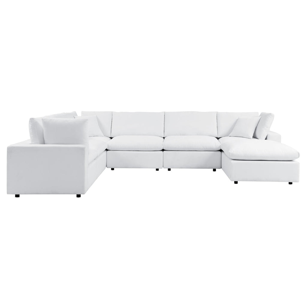 Commix 7-Piece Sunbrella¨ Outdoor Patio Sectional Sofa by Modway
