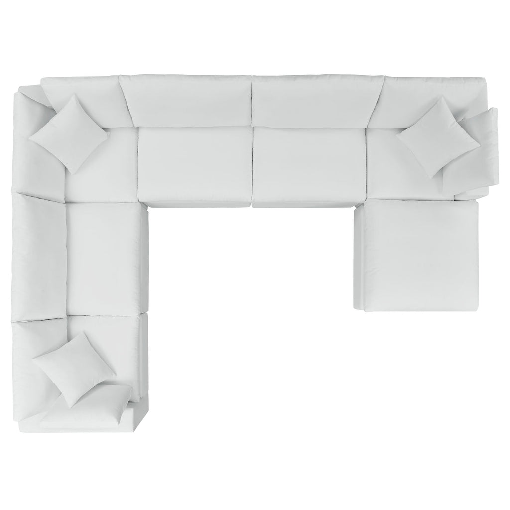 Commix 7-Piece Sunbrella¨ Outdoor Patio Sectional Sofa by Modway