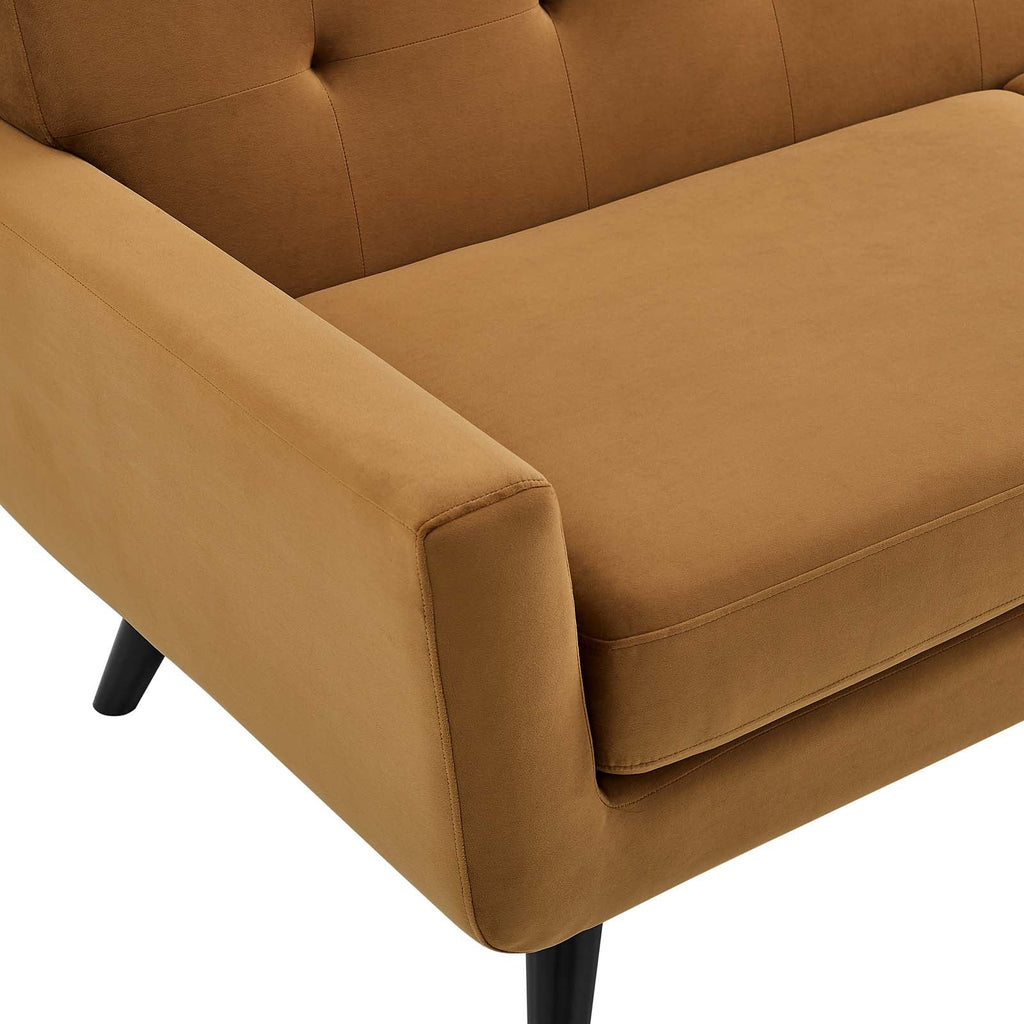 Engage Performance Velvet Armchair by Modway