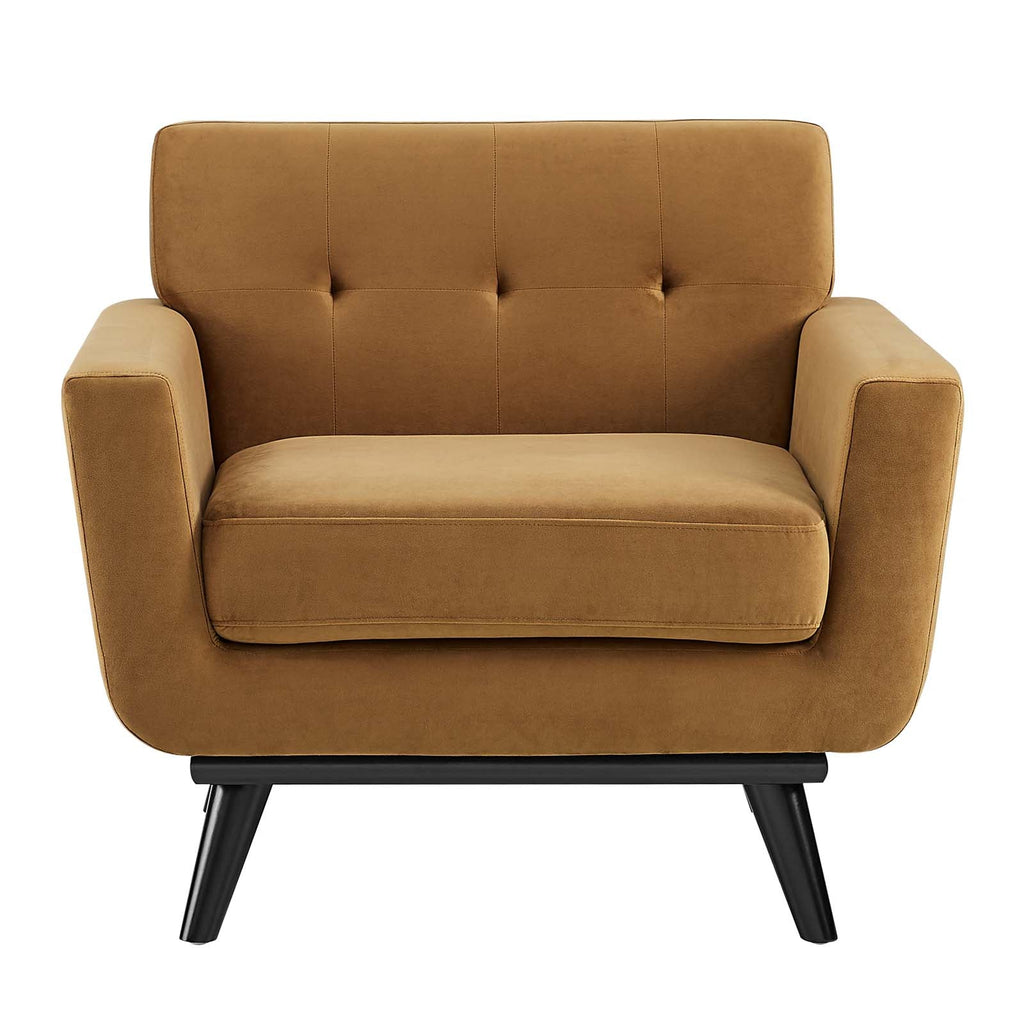 Engage Performance Velvet Armchair by Modway