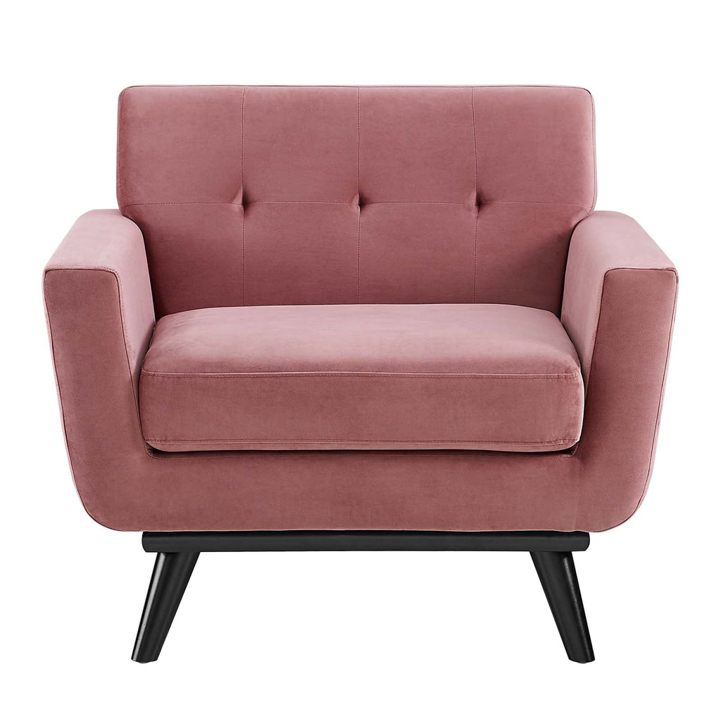 Engage Performance Velvet Armchair by Modway