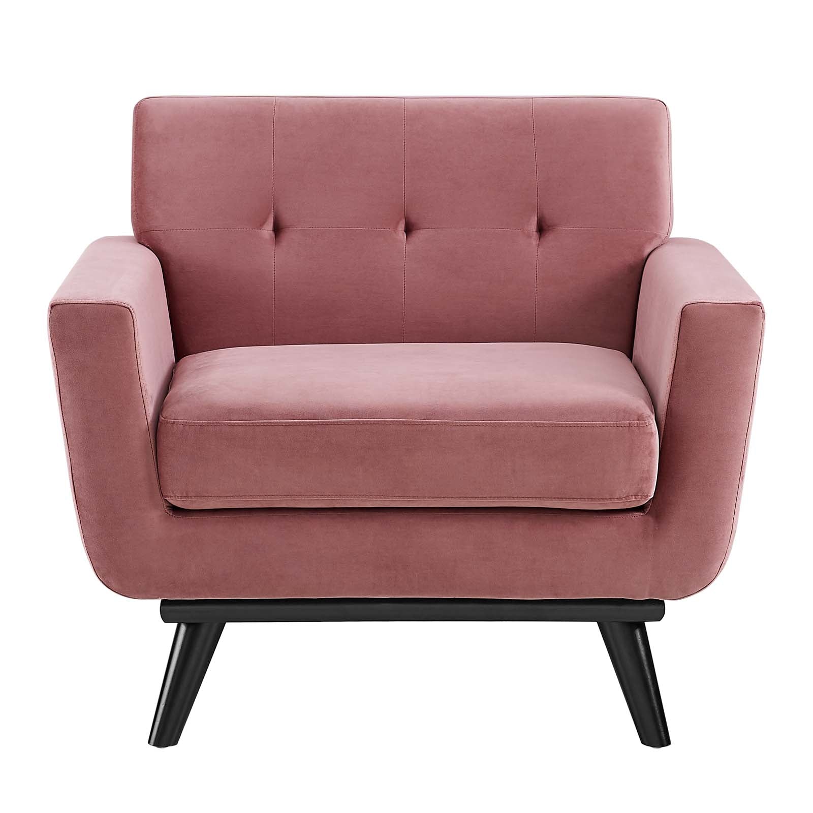 Engage Performance Velvet Armchair by Modway