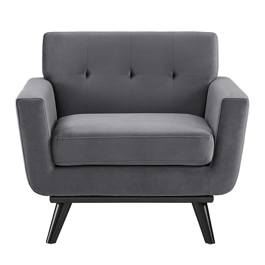 Engage Performance Velvet Armchair by Modway
