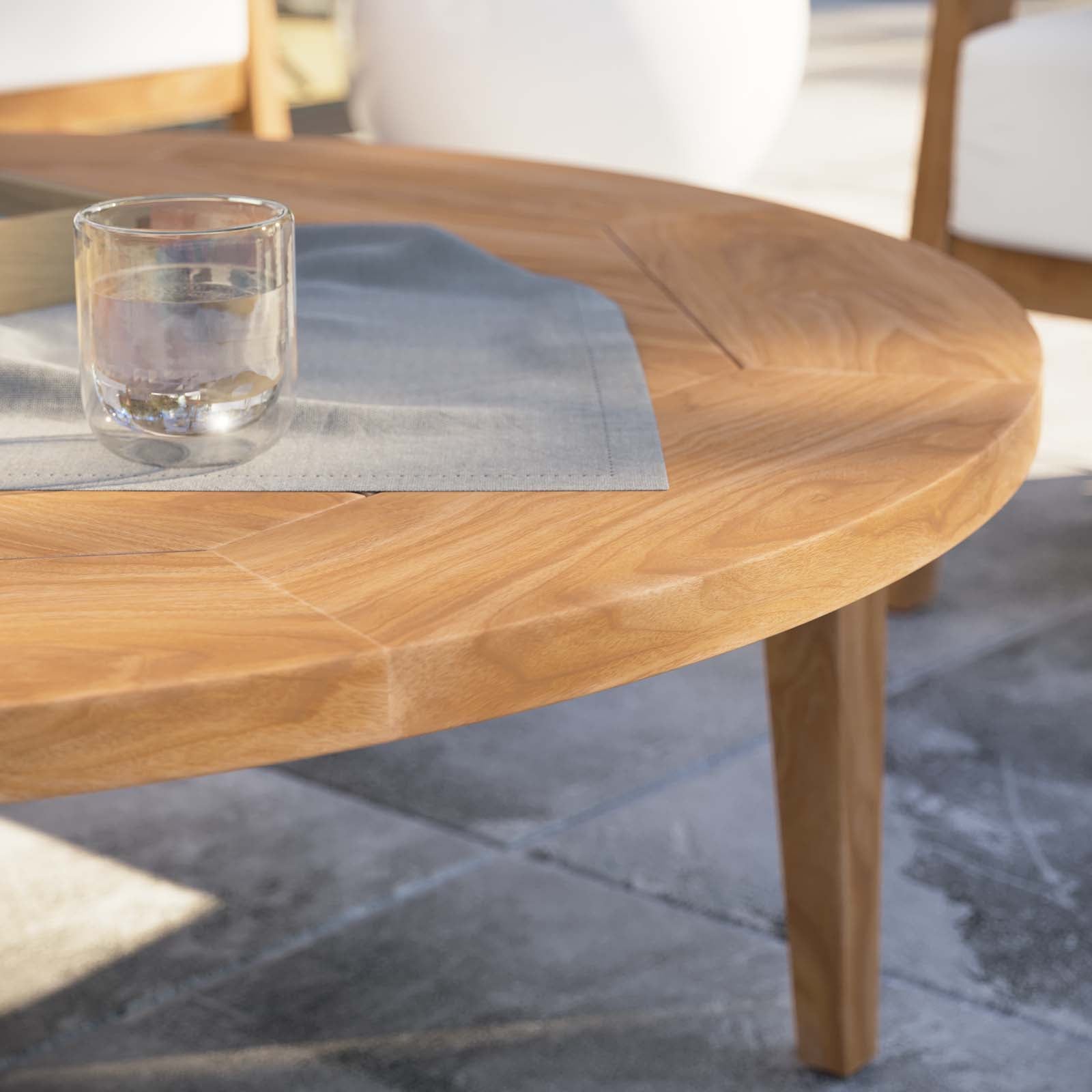 Brisbane Teak Wood Outdoor Patio Coffee Table by Modway