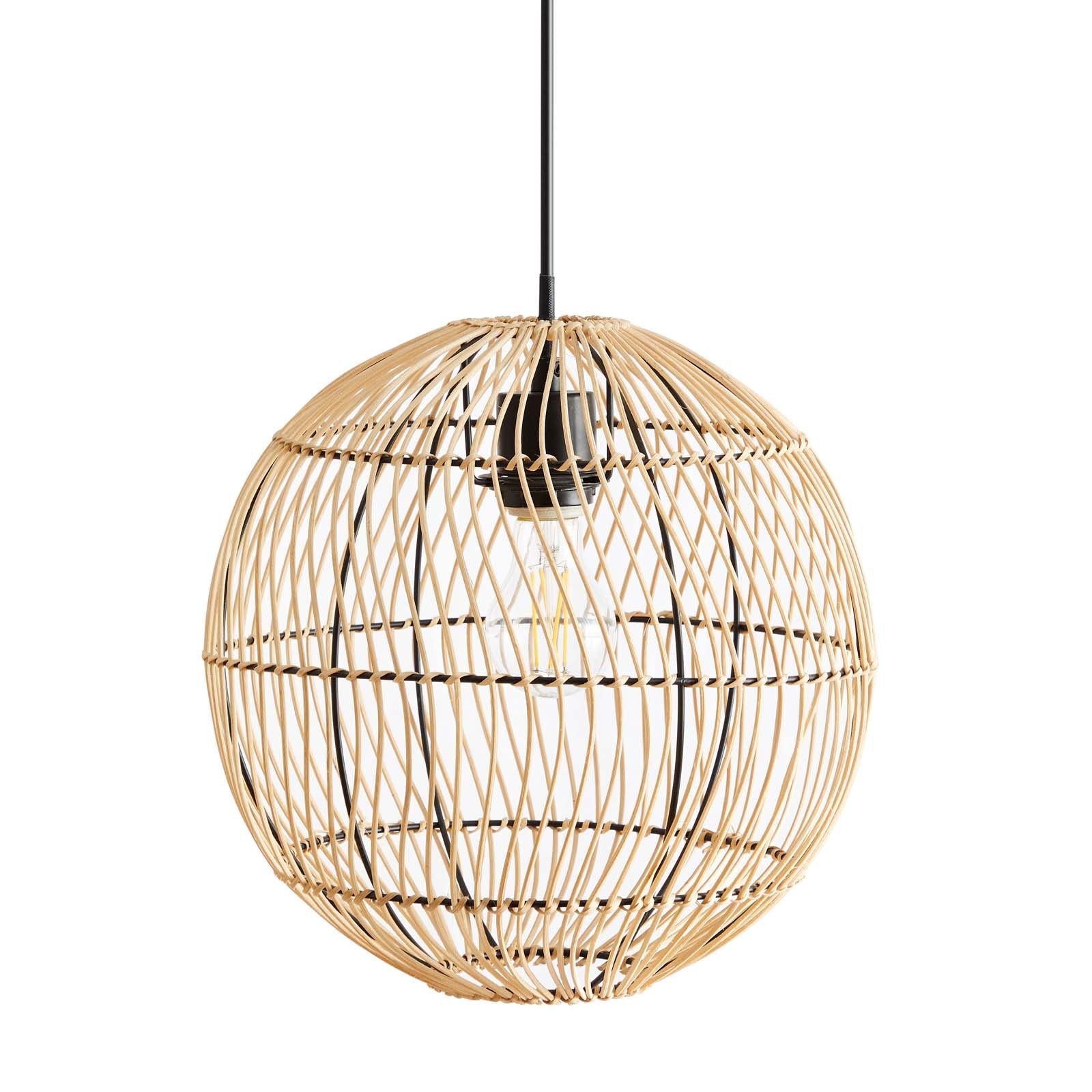 Nurture Rattan Pendant Light by Modway
