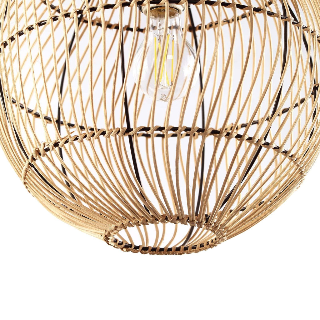 Nurture Rattan Pendant Light by Modway