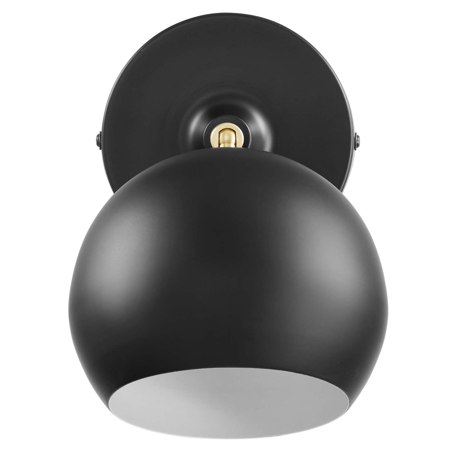Chalice 4" Swing-Arm Metal Wall Sconce by Modway