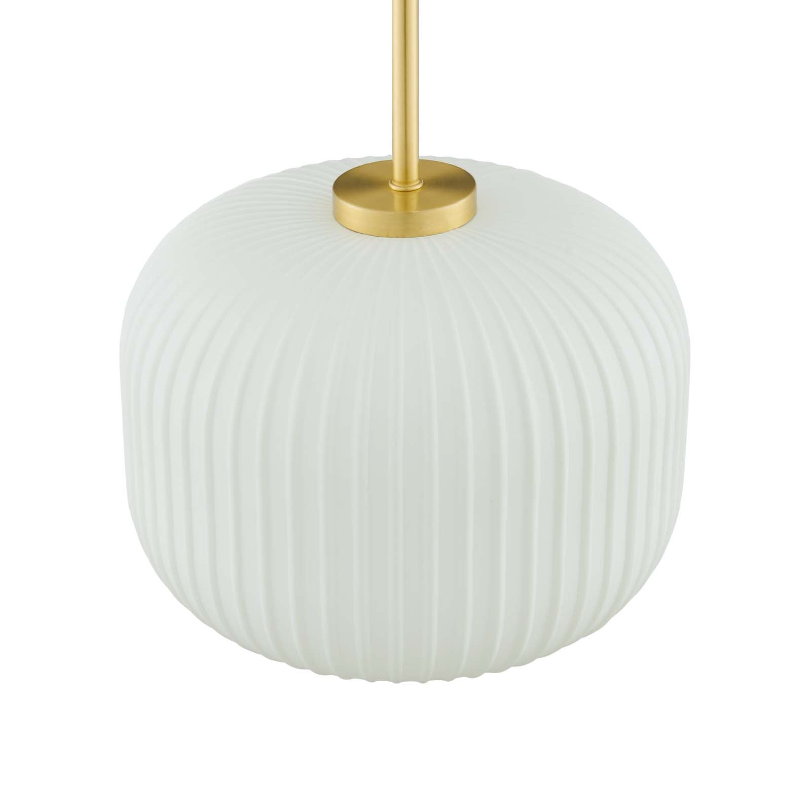 Reprise Glass Pendant Light by Modway