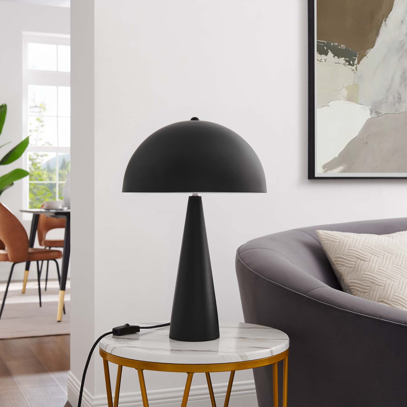 Selena Metal Table Lamp by Modway
