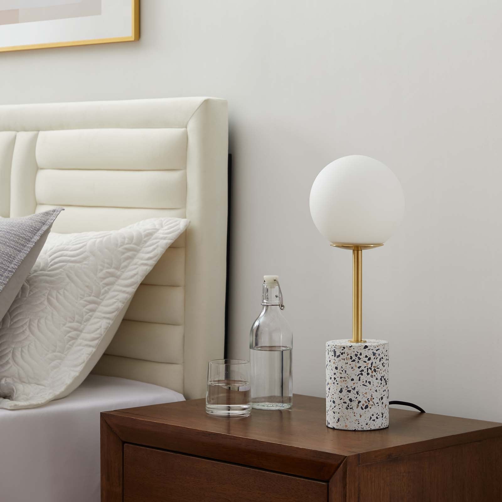 Logic Terrazzo Table Lamp by Modway