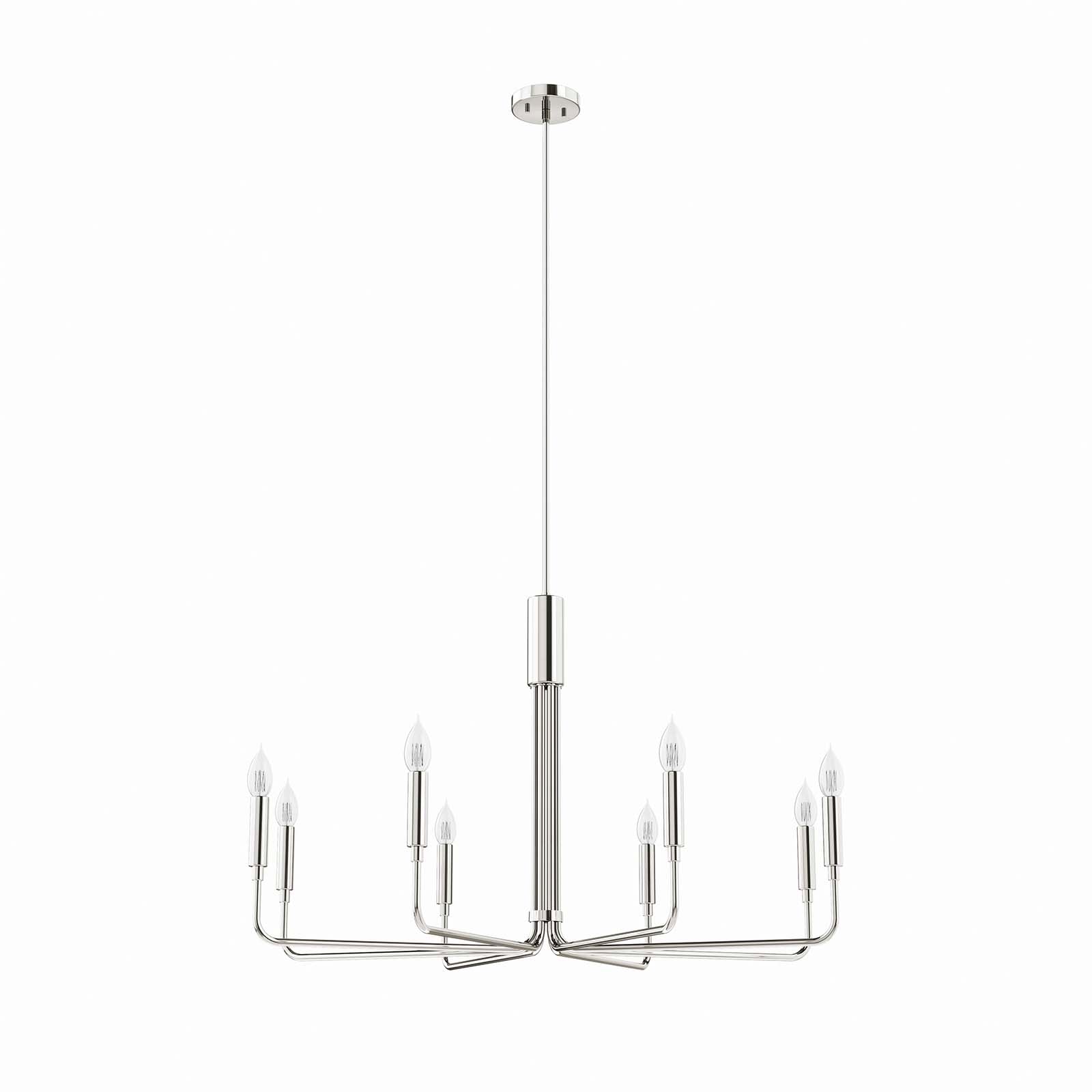 Rekindle 8-Light Chandelier by Modway