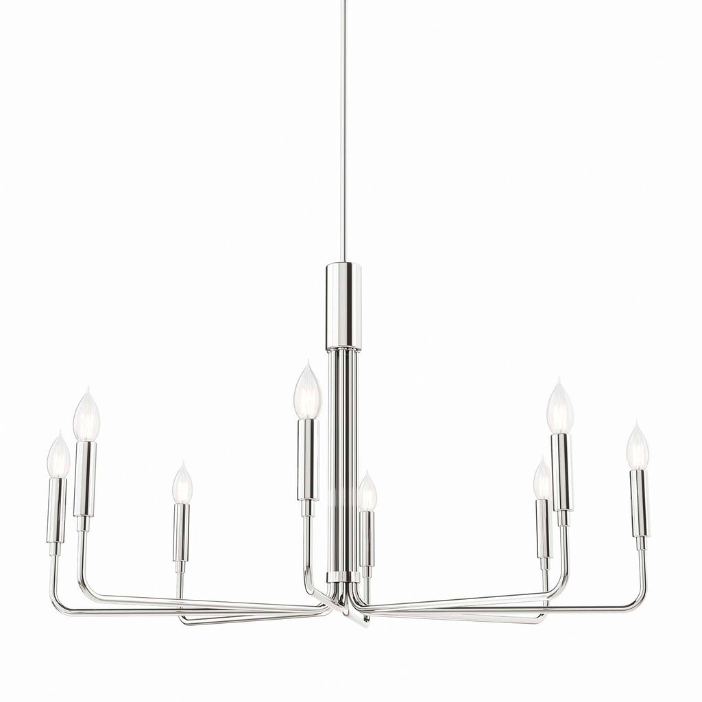 Rekindle 8-Light Chandelier by Modway