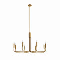 Rekindle 8-Light Chandelier by Modway