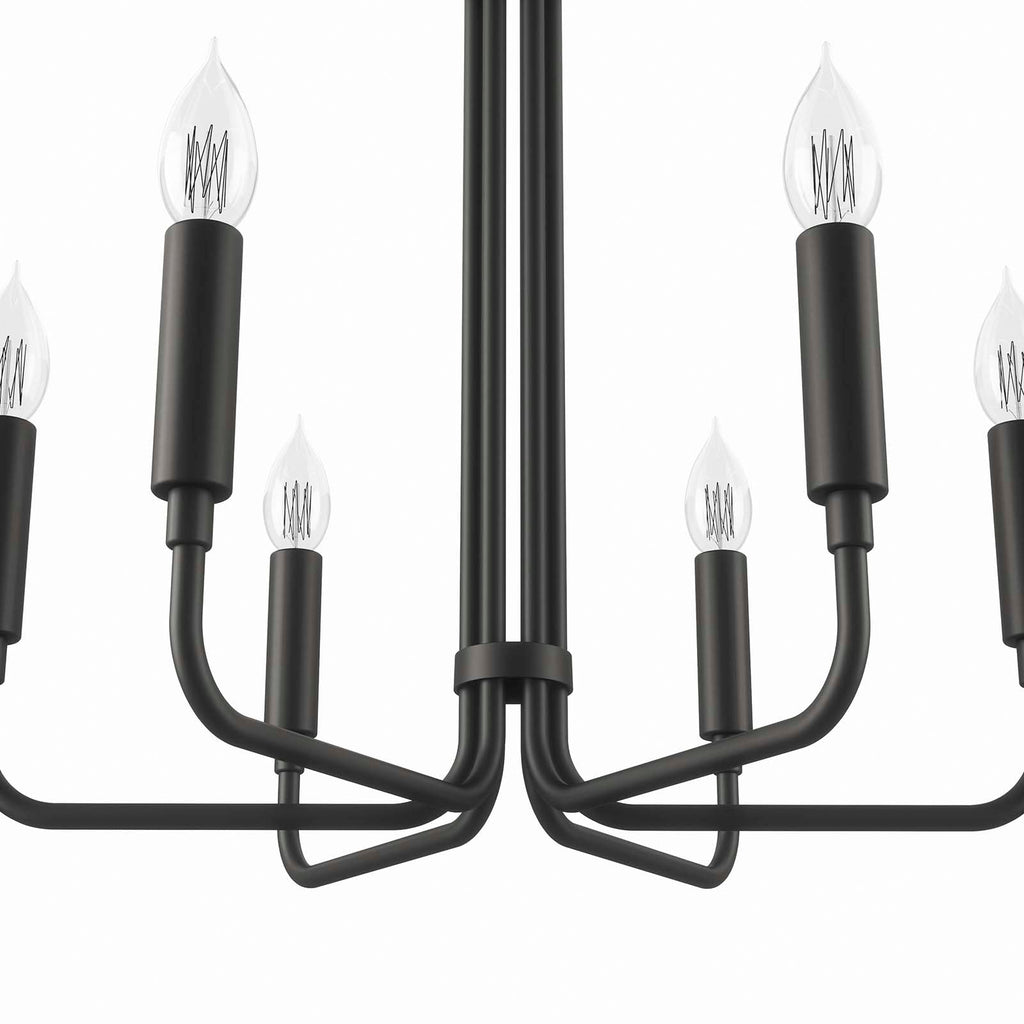 Rekindle 6-Light Chandelier by Modway
