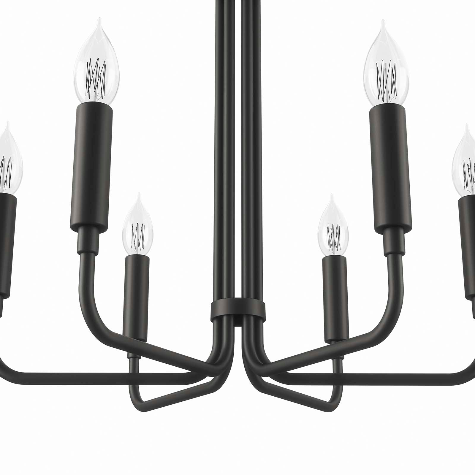 Rekindle 6-Light Chandelier by Modway