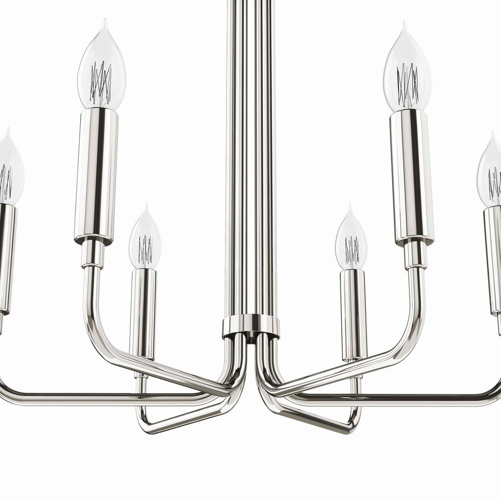 Rekindle 6-Light Chandelier by Modway