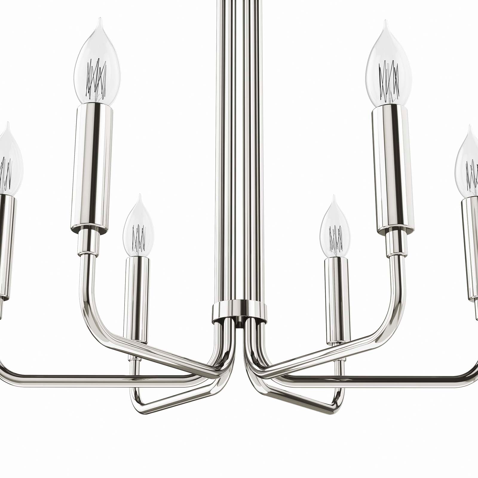 Rekindle 6-Light Chandelier by Modway