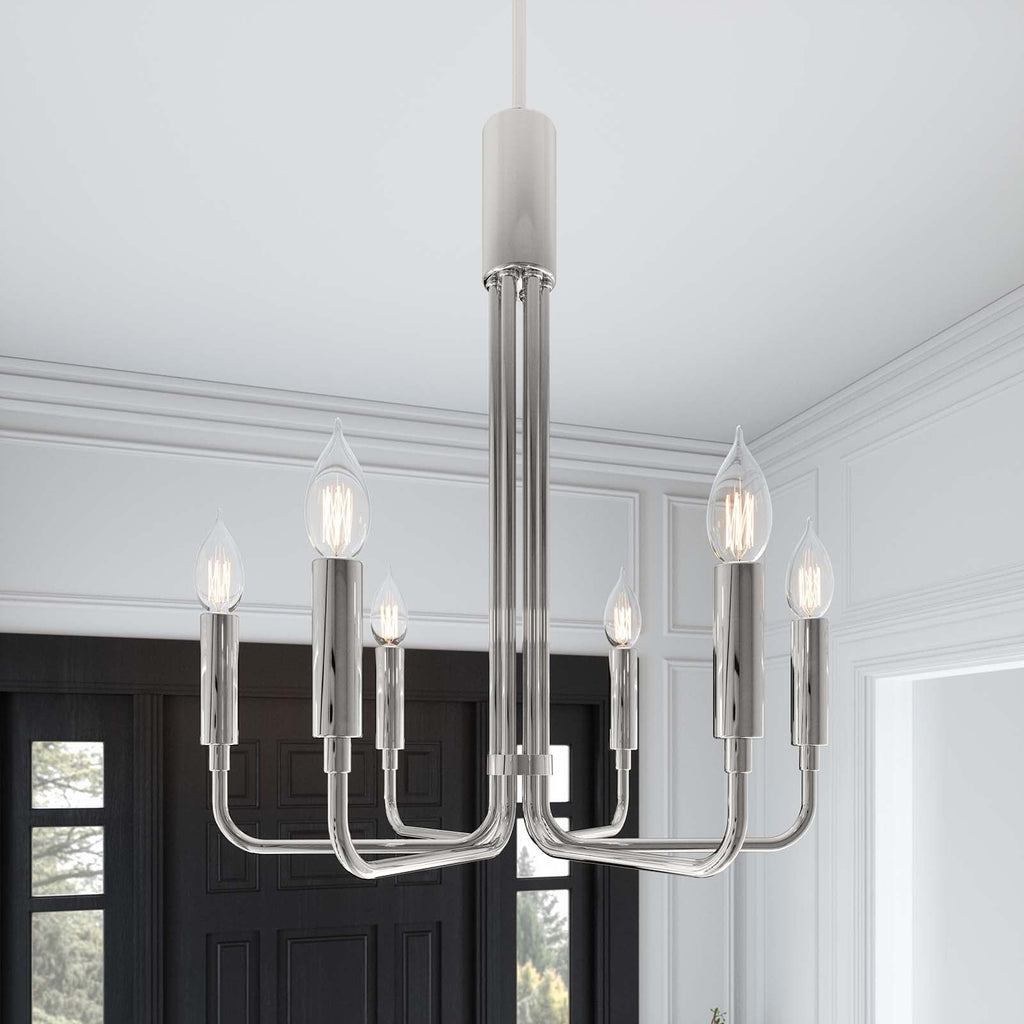 Rekindle 6-Light Chandelier by Modway