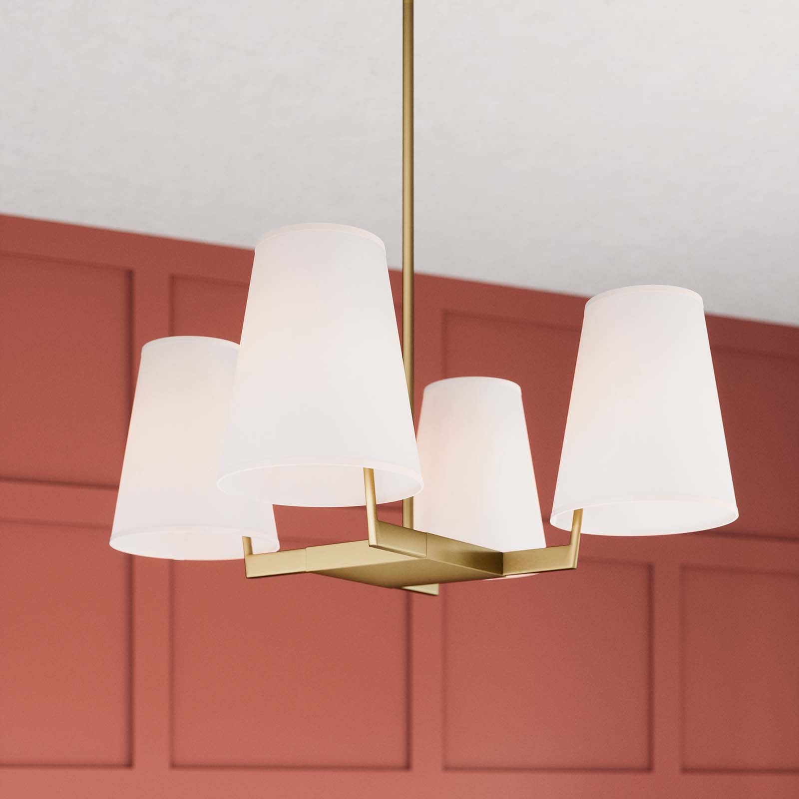 Mercer 4-Light Pendant Light by Modway