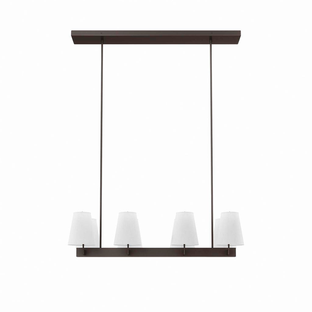 Enthrall 8-Light Chandelier by Modway