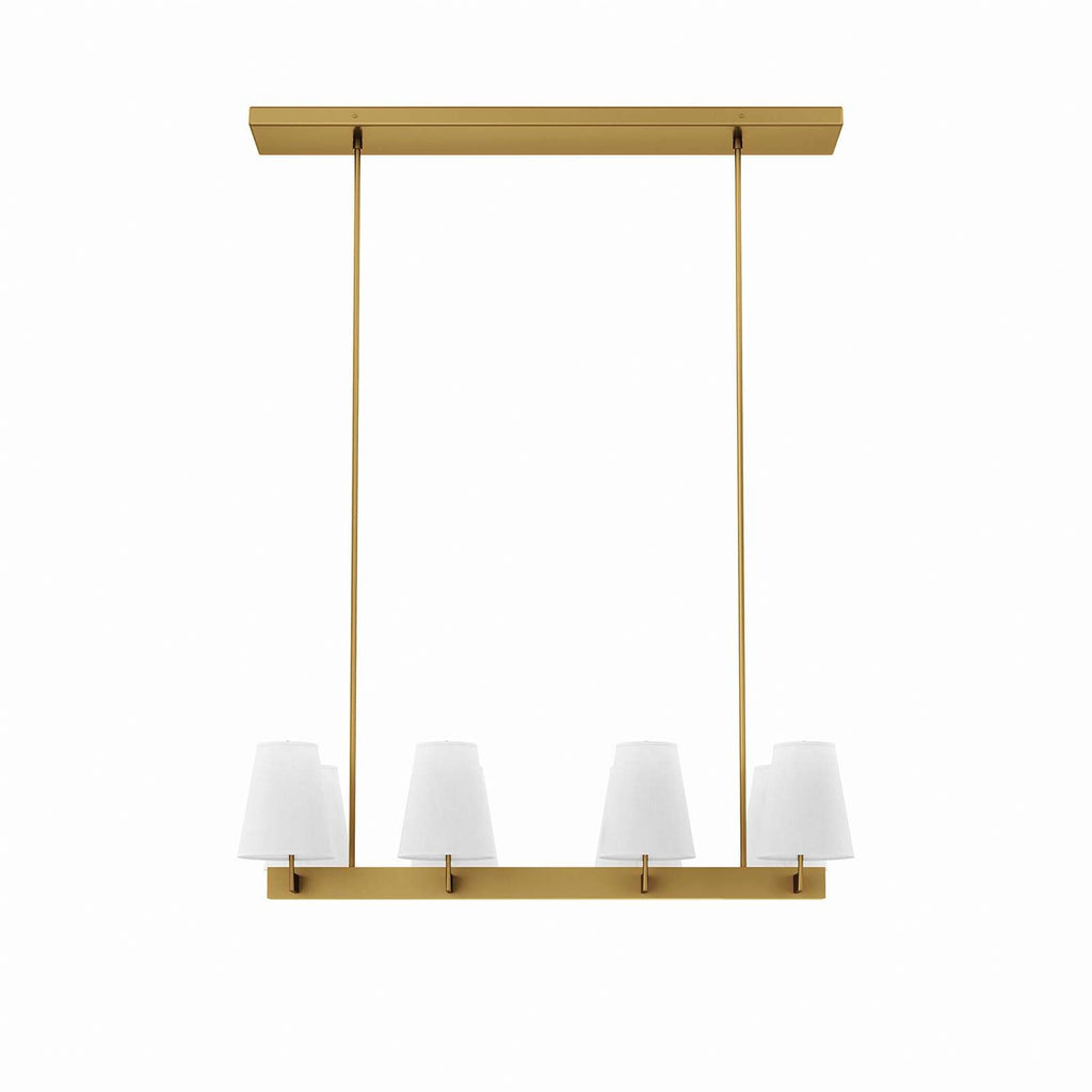 Enthrall 8-Light Chandelier by Modway