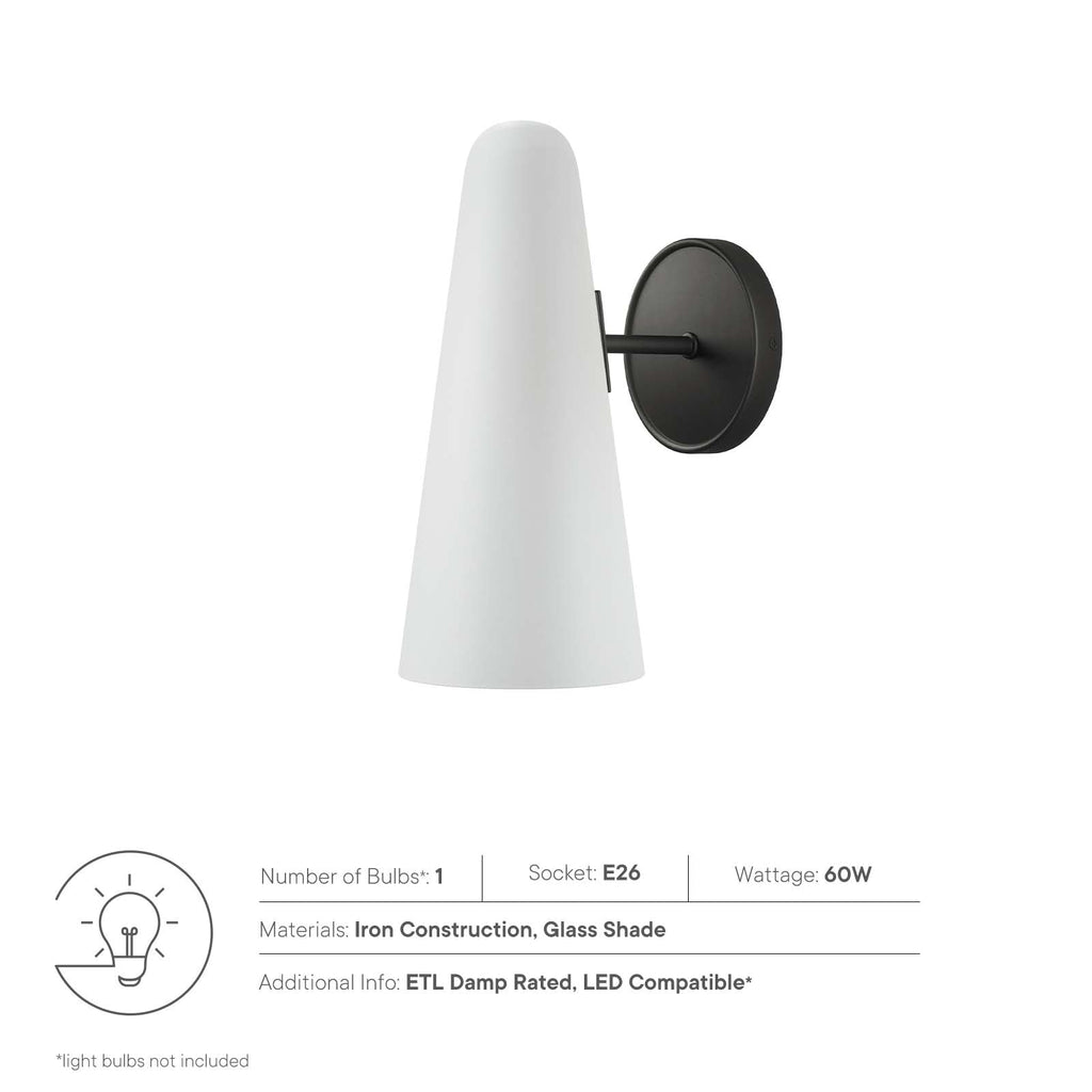 Beacon 1-Light Wall Sconce by Modway