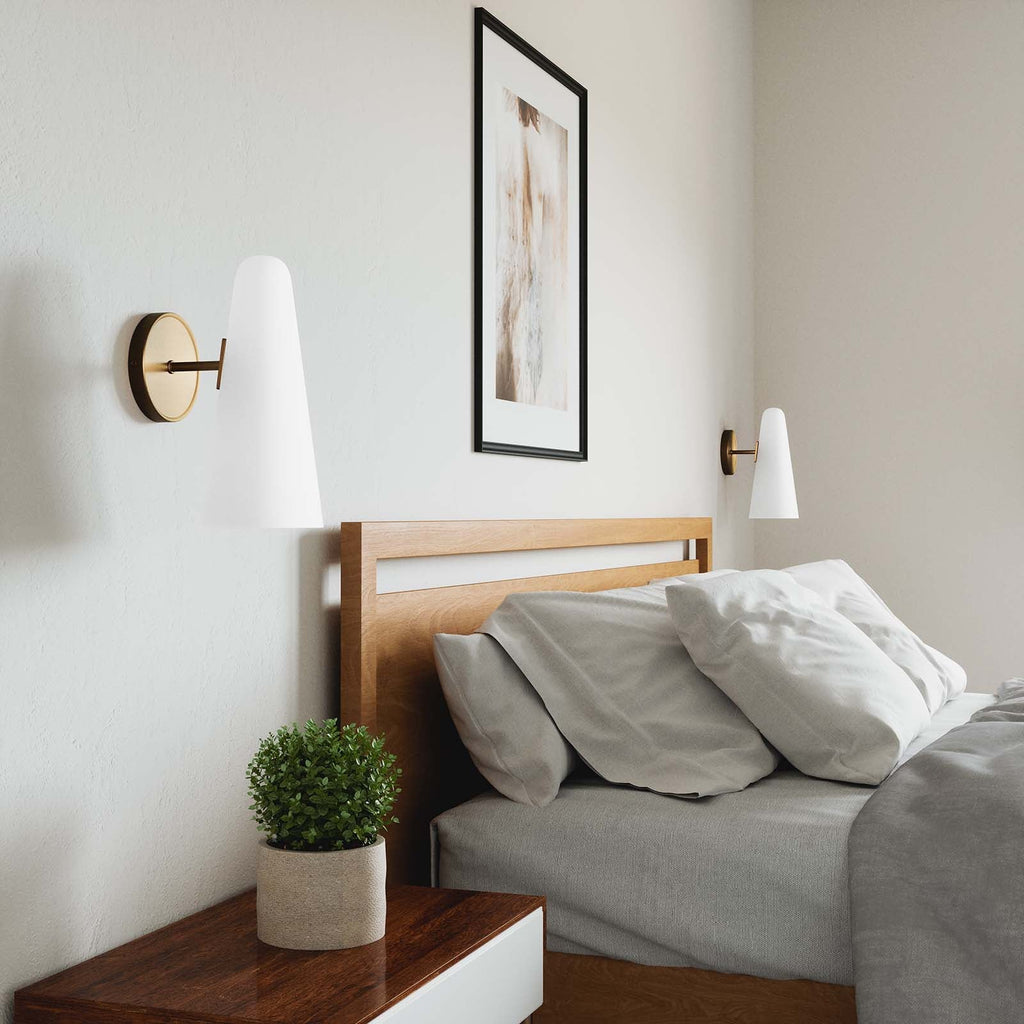 Beacon 1-Light Wall Sconce by Modway