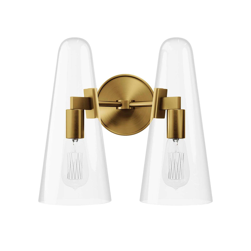 Beacon 2-Light Wall Sconce by Modway