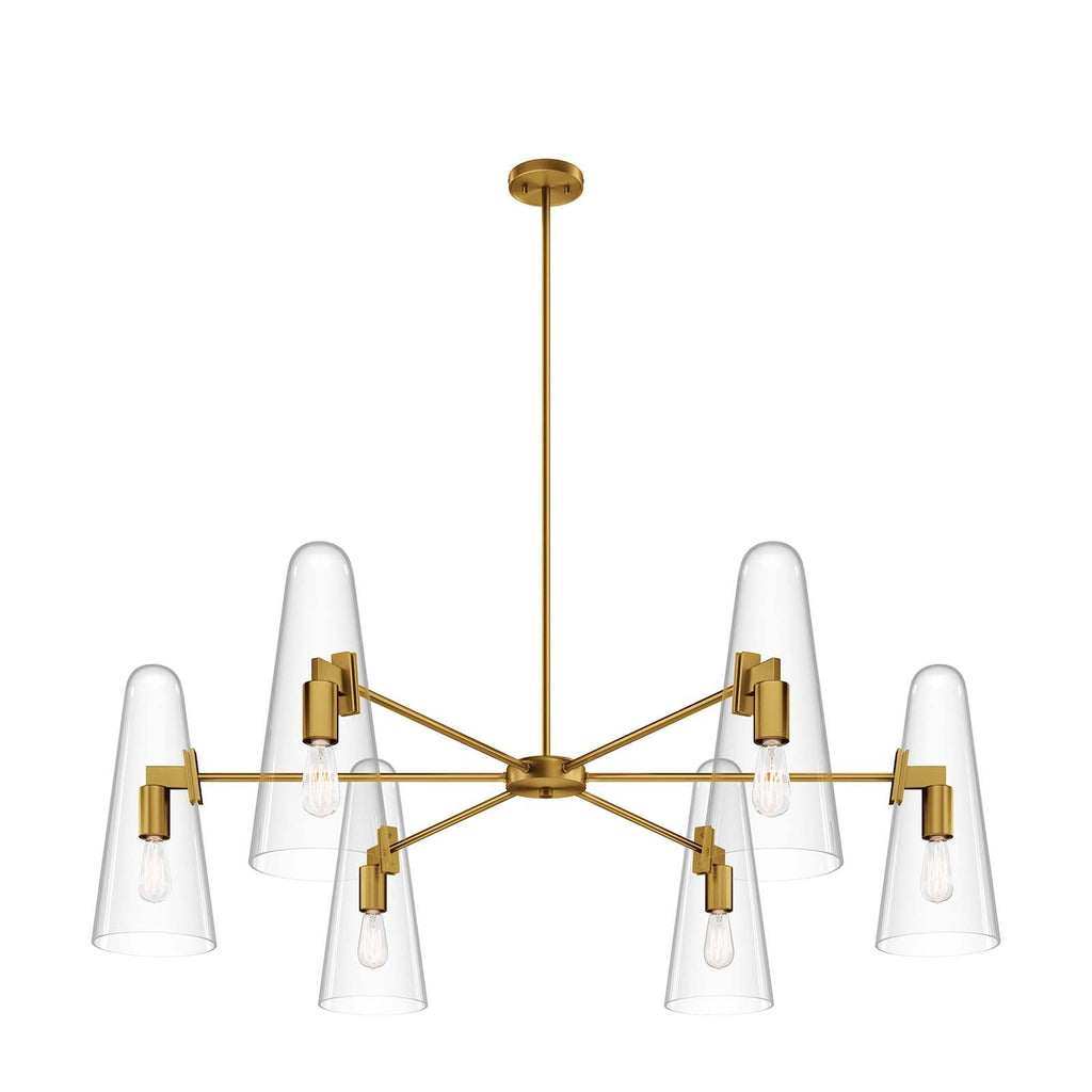 Beacon 6-Light Chandelier by Modway