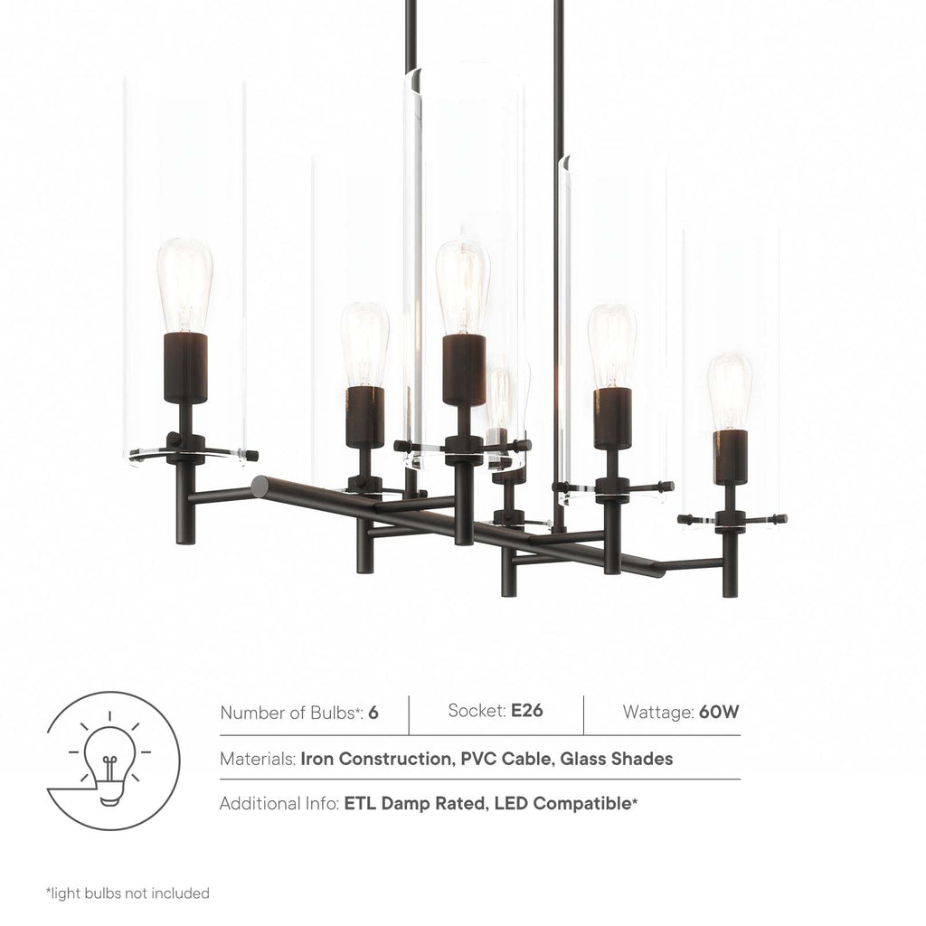 Skylark 6-Light Chandelier by Modway
