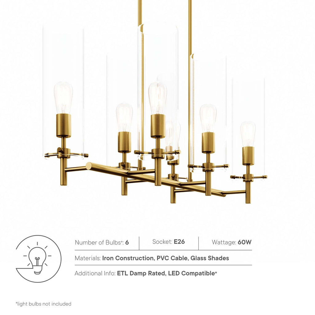 Skylark 6-Light Chandelier by Modway