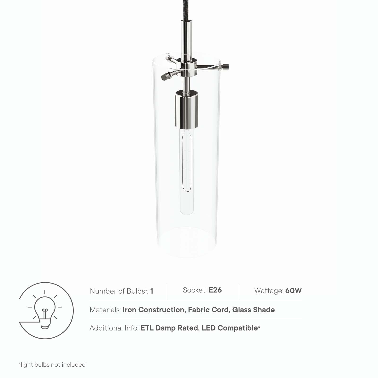 Skylark Pendant Light by Modway
