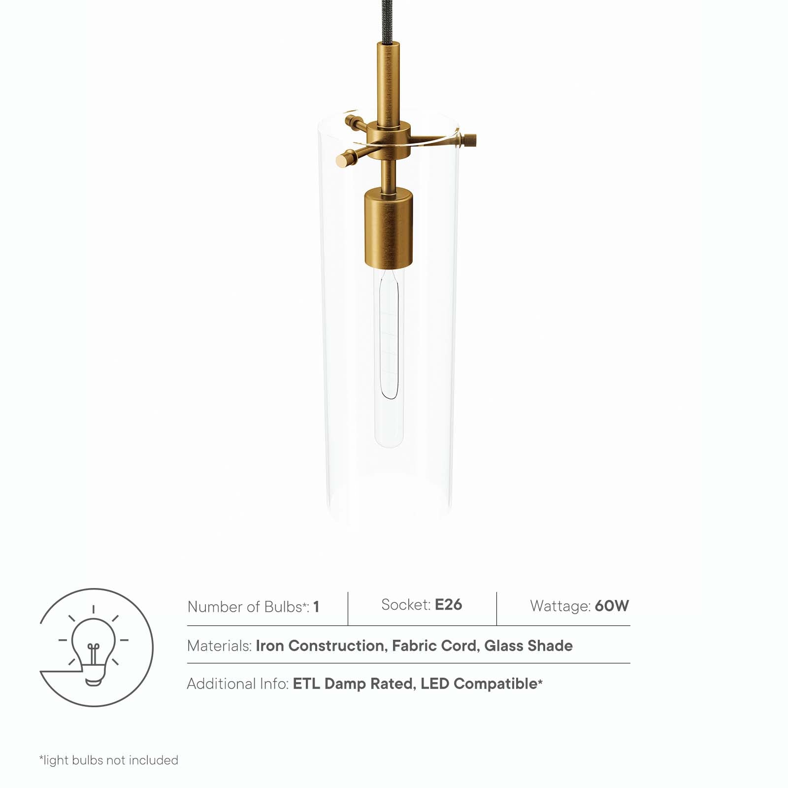 Skylark Pendant Light by Modway