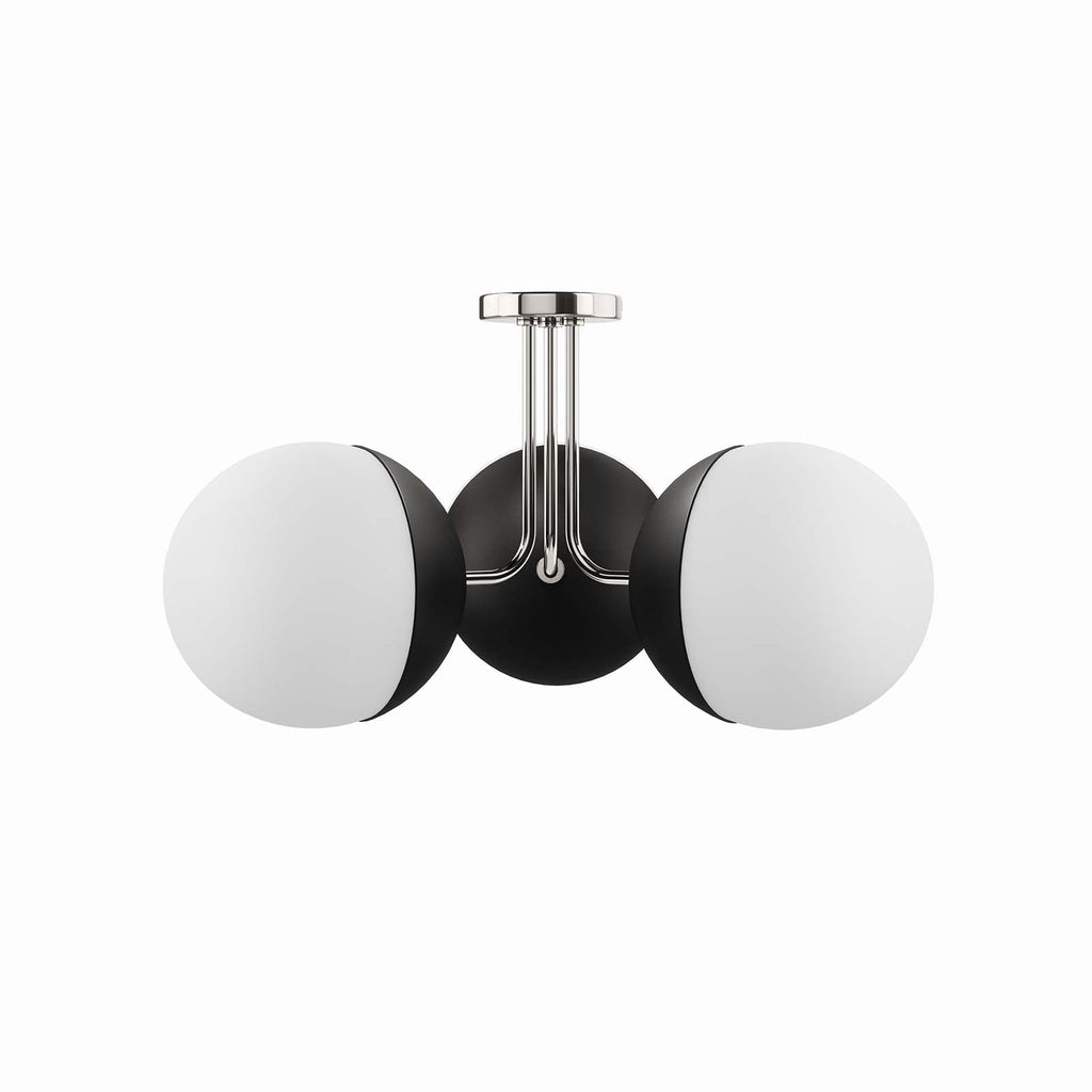 Stellar 3-Light Semi-Flush Ceiling Light by Modway