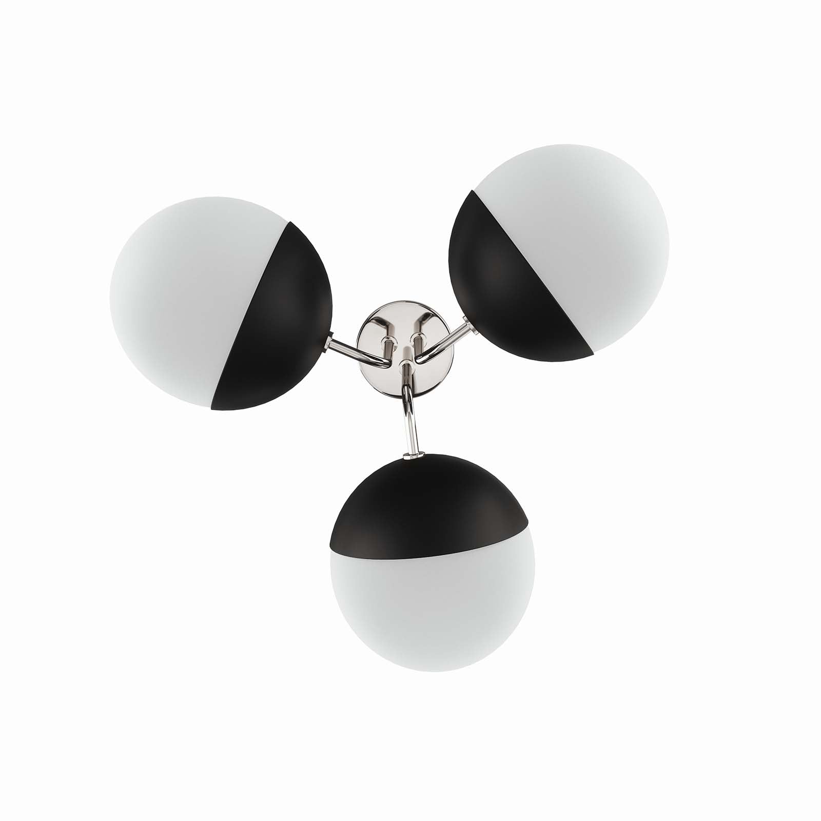 Stellar 3-Light Semi-Flush Ceiling Light by Modway