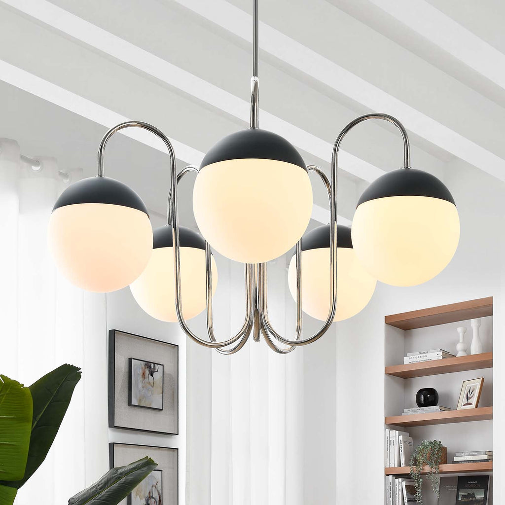 Stellar 5-Light Chandelier by Modway
