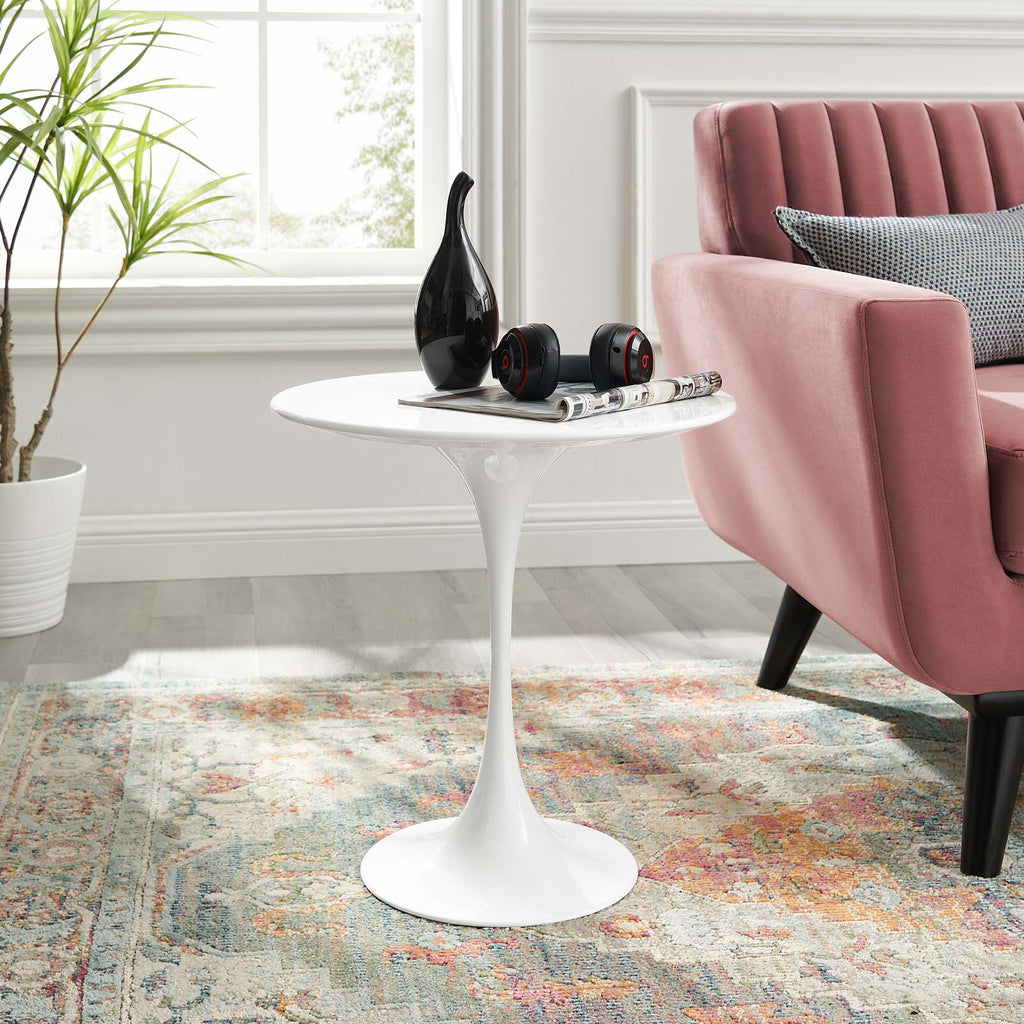 Lippa 20" Round Wood Side Table by Modway