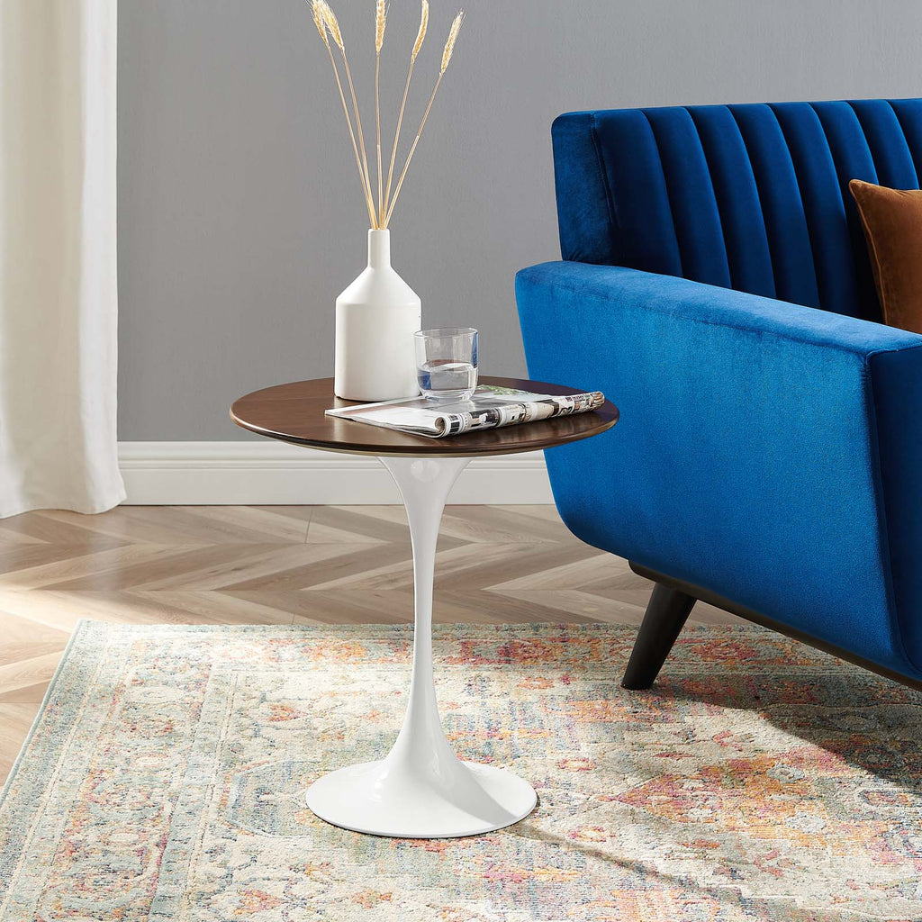 Lippa 20" Round Wood Side Table by Modway