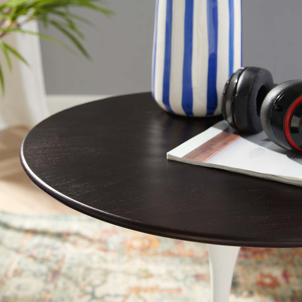 Lippa 20" Round Wood Side Table by Modway