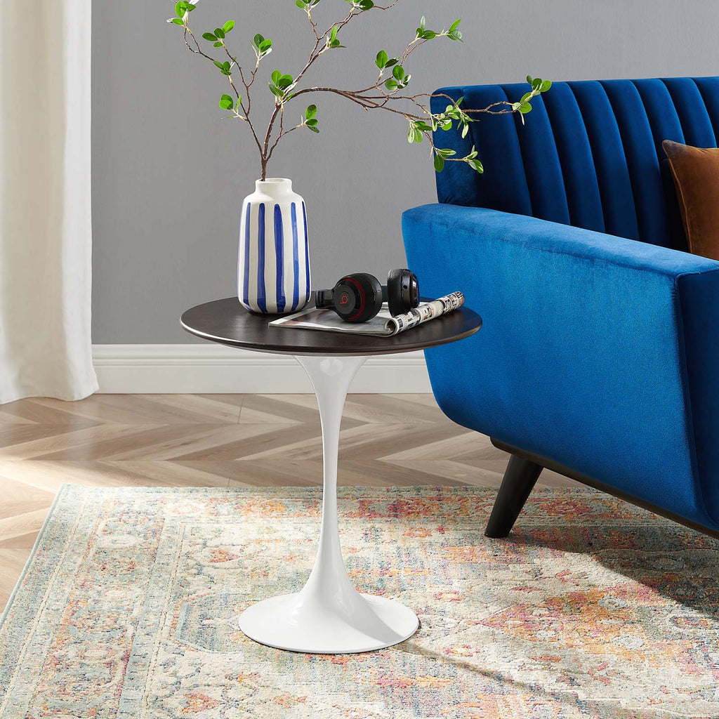 Lippa 20" Round Wood Side Table by Modway
