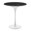 Lippa 20" Round Faux Marble Side Table by Modway