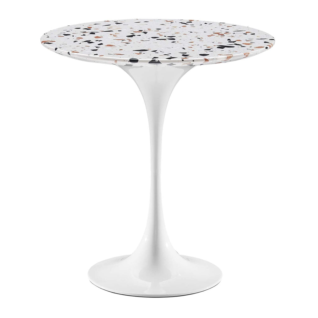 Lippa 20" Round Terrazzo Side Table by Modway