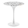 Lippa 20" Round Terrazzo Side Table by Modway