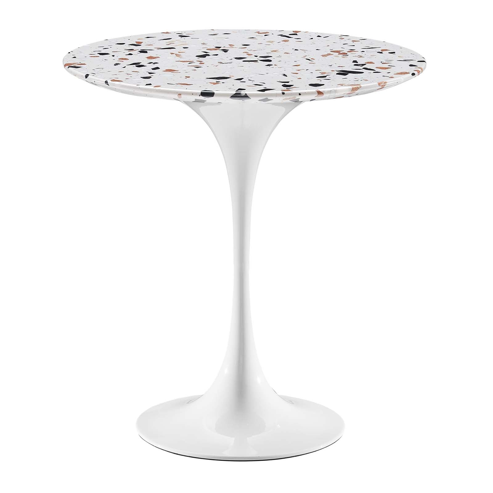 Lippa 20" Round Terrazzo Side Table by Modway