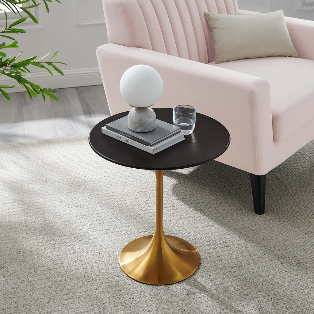 Lippa 20" Round Wood Side Table by Modway
