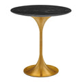 Lippa 20" Round Faux Marble Side Table by Modway