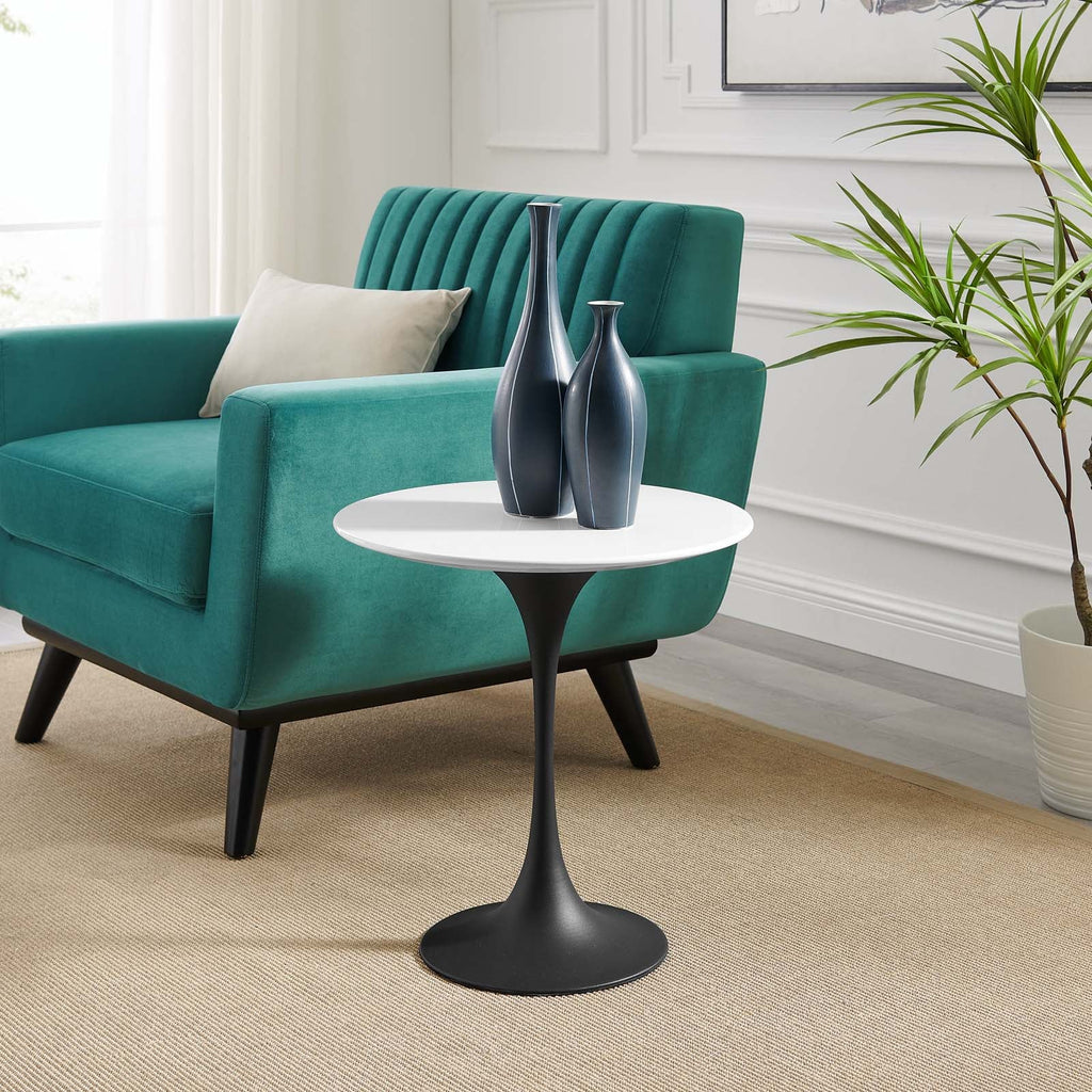 Lippa 20" Round Wood Side Table by Modway