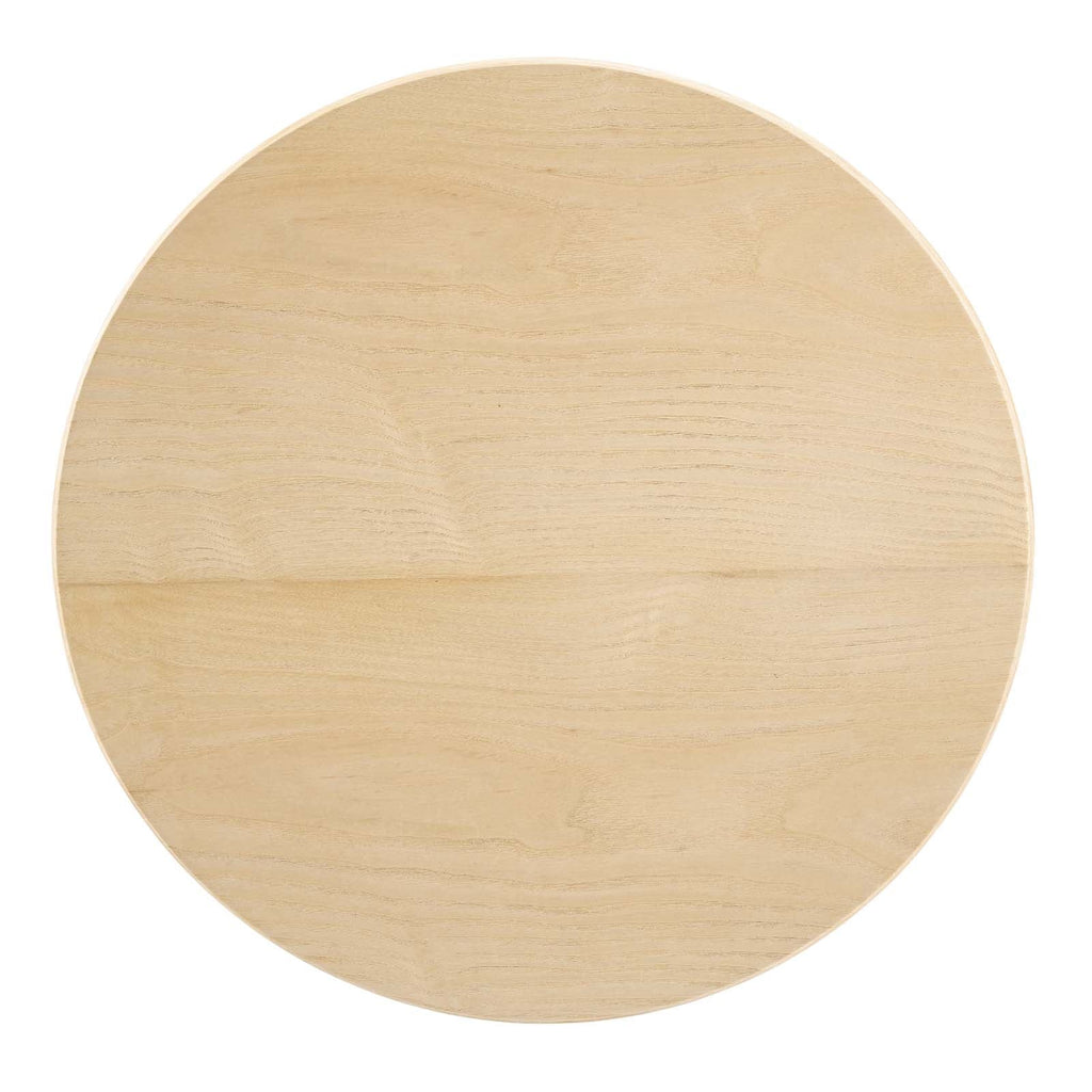 Lippa 20" Round Wood Side Table by Modway