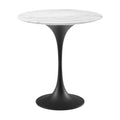 Lippa 20" Round Faux Marble Side Table by Modway